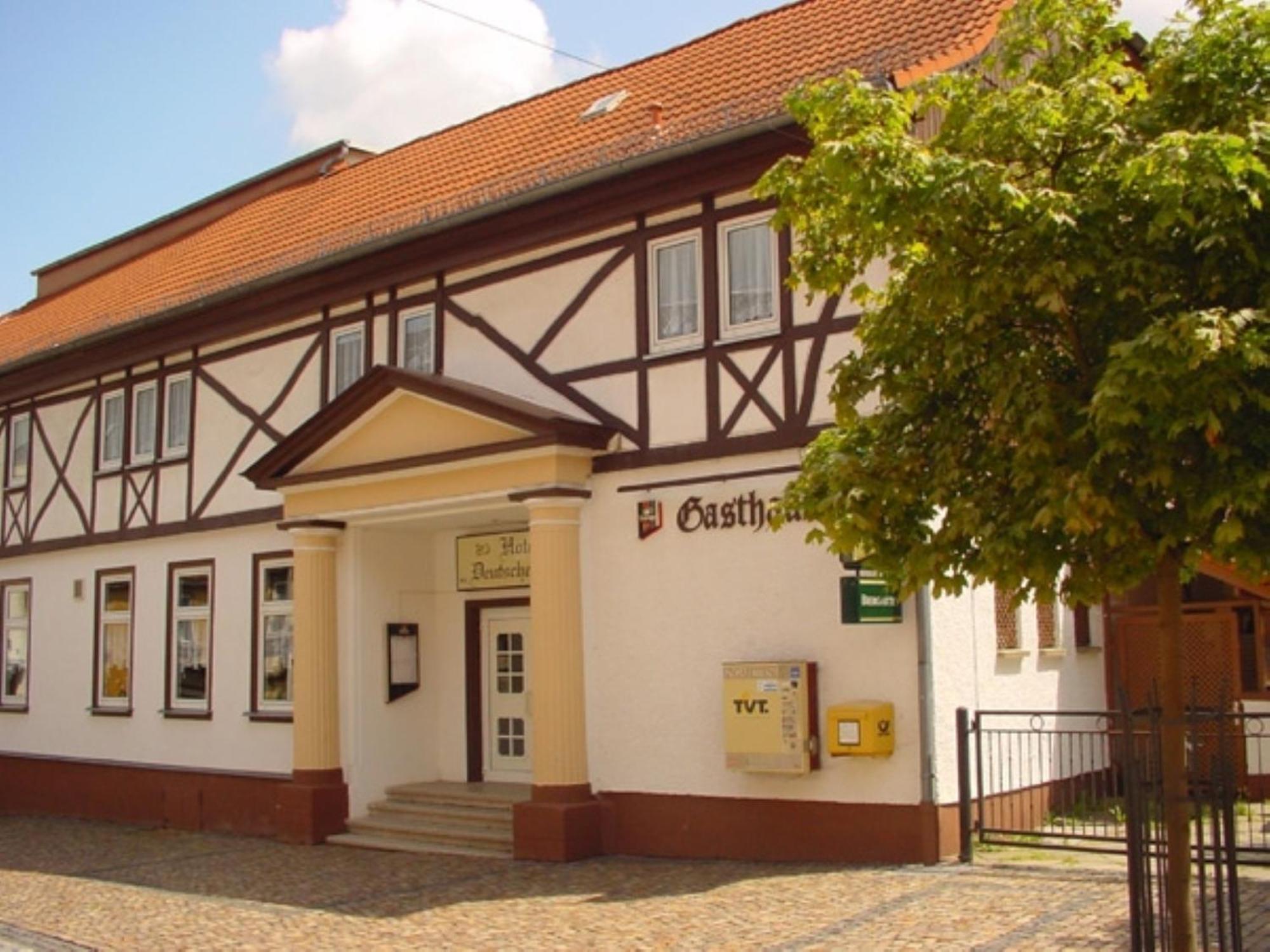 Hotel Garni Am Thueringer Klosstheater フリードリッヒローダ エクステリア 写真